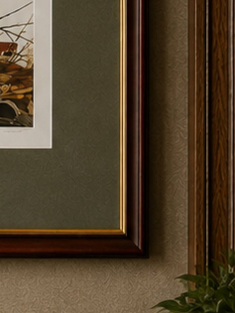 Vintage Ruffled Grouse Wildlife Artwork by WM Zimmerman Western Wall Print - Picture 8 of 10